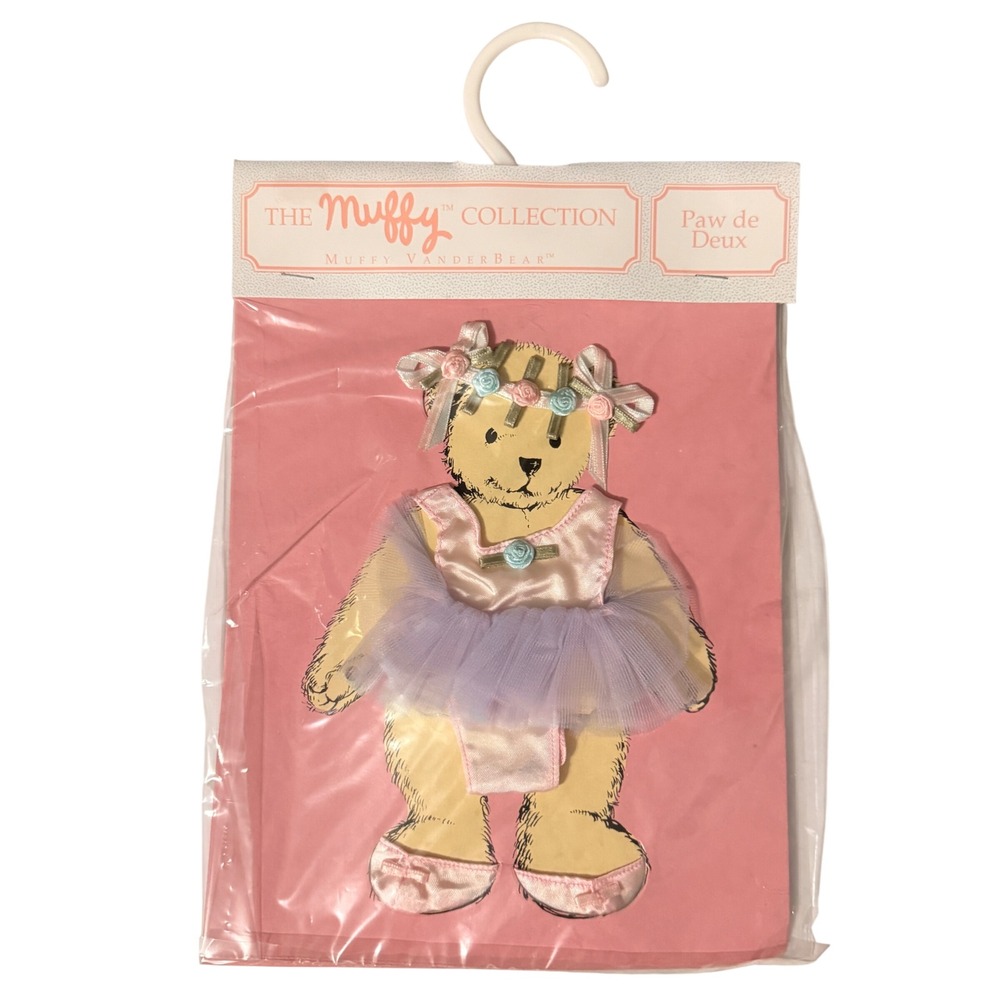 Muffy VanderBear Paw de Deux Ballet Outfit The Muffy Collection Vintage 1990 NEW